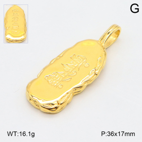 2P2005836bhva-379  Stainless Steel Pendant