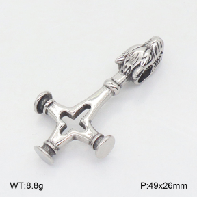 2P2005841bbov-379  Stainless Steel Pendant