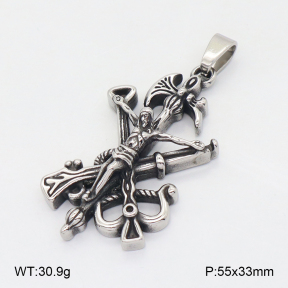 2P2005845bhva-379  Stainless Steel Pendant