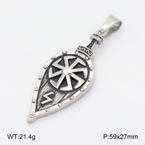 2P2005846bhva-379  Stainless Steel Pendant