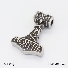 2P2005847abol-379  Stainless Steel Pendant