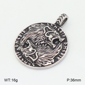 2P2005861abol-379  Stainless Steel Pendant
