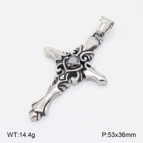 2P4001763bhia-379  Stainless Steel Pendant