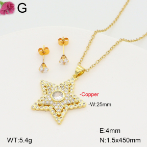 F2S006880bhva-J135  Fashion Copper Sets