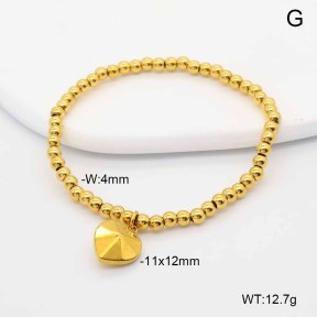 6B2004463bhva-908  18K PVD  Stainless Steel Bracelet