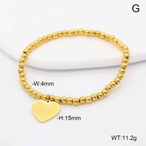 6B2004467bhva-908  18K PVD  Stainless Steel Bracelet