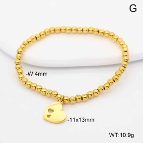 6B2004469bhva-908  18K PVD  Stainless Steel Bracelet