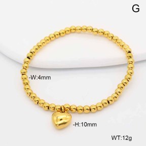 6B2004471bhva-908  18K PVD  Stainless Steel Bracelet