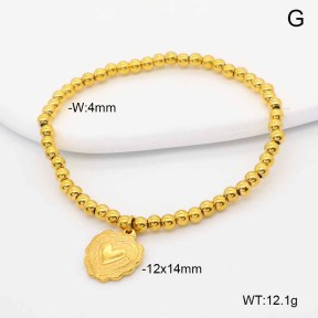 6B2004475bhva-908  18K PVD  Stainless Steel Bracelet