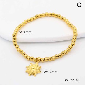 6B2004477bhva-908  18K PVD  Stainless Steel Bracelet