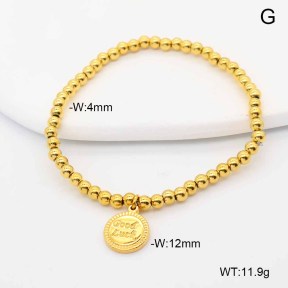 6B2004479bhva-908  18K PVD  Stainless Steel Bracelet