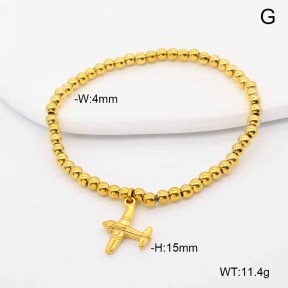 6B2004481bhva-908  18K PVD  Stainless Steel Bracelet