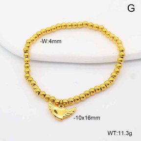6B2004489bhva-908  18K PVD  Stainless Steel Bracelet