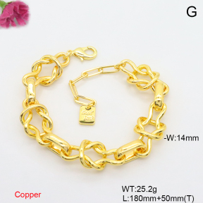 F6B200351ablb-L002  Fashion Copper Bracelet