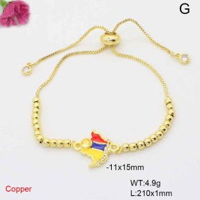 F6B301336ablb-L017  Fashion Copper Bracelet
