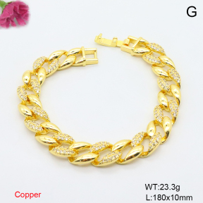 F6B407061bhva-L002  Fashion Copper Bracelet