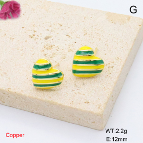 F6E302165aajl-L002  Fashion Copper Earrings
