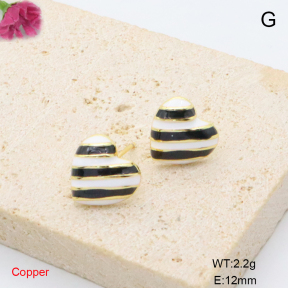 F6E302166aajl-L002  Fashion Copper Earrings