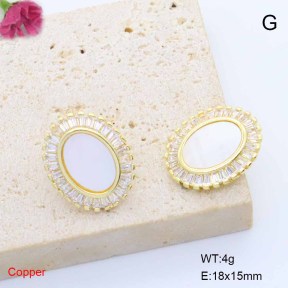 F6E405910bhva-L017  Fashion Copper Earrings
