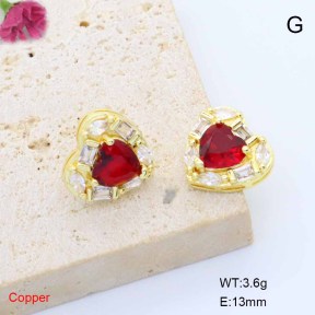 F6E405913vbmb-L017  Fashion Copper Earrings