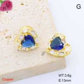 F6E405916vbmb-L017  Fashion Copper Earrings