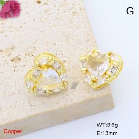 F6E405917vbmb-L017  Fashion Copper Earrings