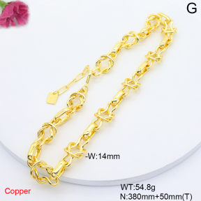 F6N201220ablb-L002  Fashion Copper Necklace