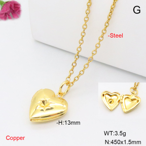 F6N201224aahl-L002  Fashion Copper Necklace