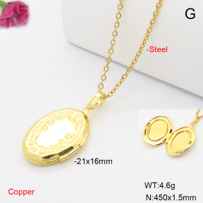 F6N201228vaia-L002  Fashion Copper Necklace