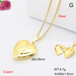 F6N201230vaia-L002  Fashion Copper Necklace