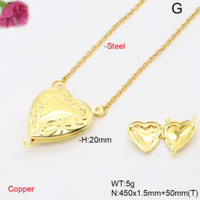 F6N201234vaia-L002  Fashion Copper Necklace