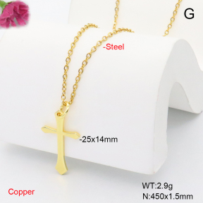 F6N201236aaha-L002  Fashion Copper Necklace