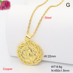 F6N201239vaia-L002  Fashion Copper Necklace