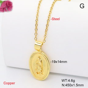 F6N201242vaia-L002  Fashion Copper Necklace