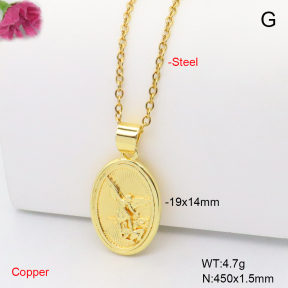 F6N201243vaia-L002  Fashion Copper Necklace