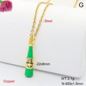 F6N301869vaia-L002  Fashion Copper Necklace