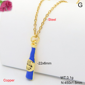 F6N301870vaia-L002  Fashion Copper Necklace