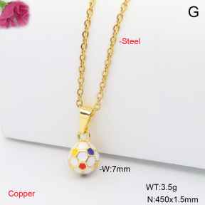 F6N301875aahl-L002  Fashion Copper Necklace