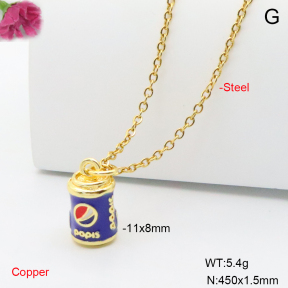 F6N301877avja-L002  Fashion Copper Necklace