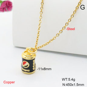F6N301878avja-L002  Fashion Copper Necklace