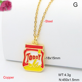 F6N301882vail-L002  Fashion Copper Necklace