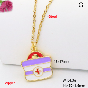 F6N301889vail-L002  Fashion Copper Necklace