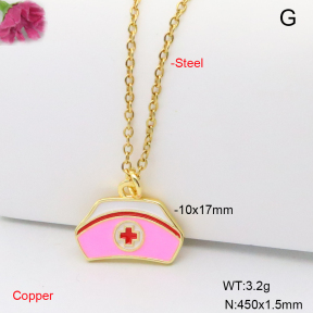 F6N301894vaia-L002  Fashion Copper Necklace