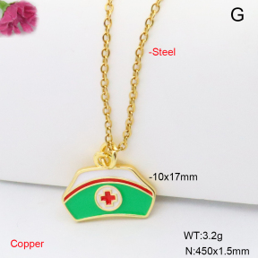 F6N301896vaia-L002  Fashion Copper Necklace