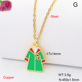 F6N301897vaia-L002  Fashion Copper Necklace