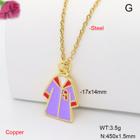 F6N301898vaia-L002  Fashion Copper Necklace
