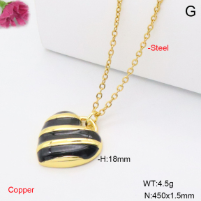 F6N301919vaia-L002  Fashion Copper Necklace