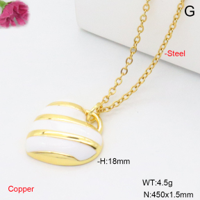 F6N301921vaia-L002  Fashion Copper Necklace