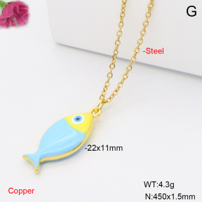 F6N301924aahl-L002  Fashion Copper Necklace