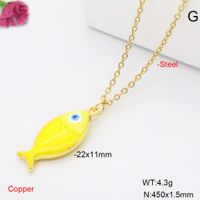 F6N301926aahl-L002  Fashion Copper Necklace